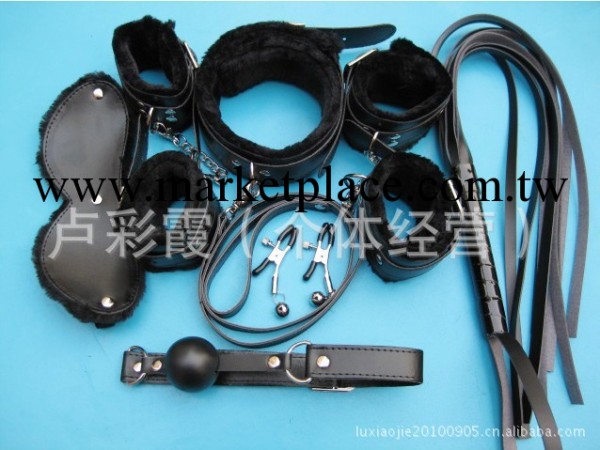 成人用品 夫妻用品 情趣用品 黑色毛絨七件套加厚款 SN1120工廠,批發,進口,代購