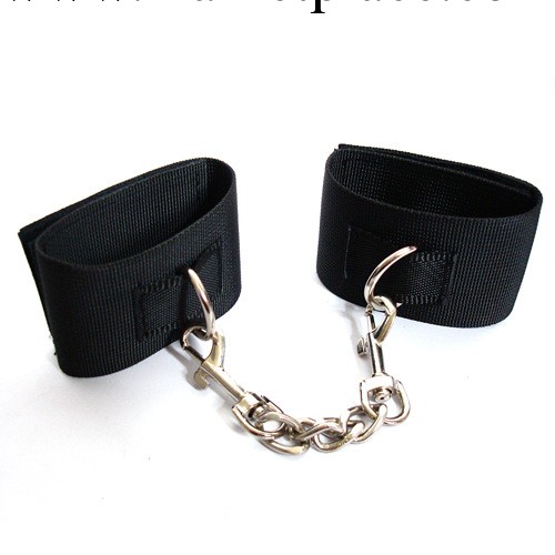 情趣另類玩具 男女主奴手銬尼龍綁帶手腳銬鏈接掛鉤款式新品工廠,批發,進口,代購