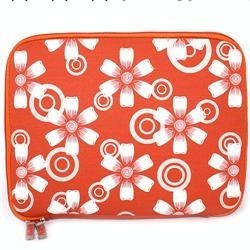 漂亮絲印花朵電腦內膽包工廠,批發,進口,代購