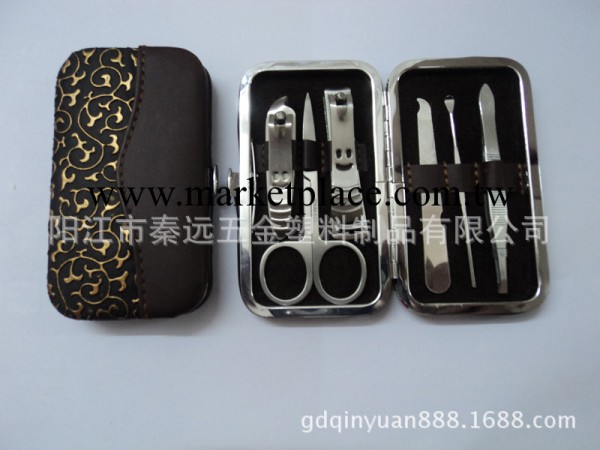 經典時尚廣告促銷禮品美容套/6件套不銹鋼美甲指甲刀禮品套裝工廠,批發,進口,代購