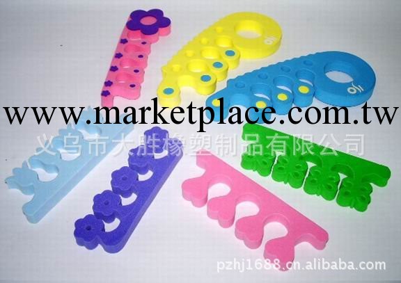 供應EVA分指棉/分趾器上色輔助器 固定手指/腳趾 美甲必備工廠,批發,進口,代購