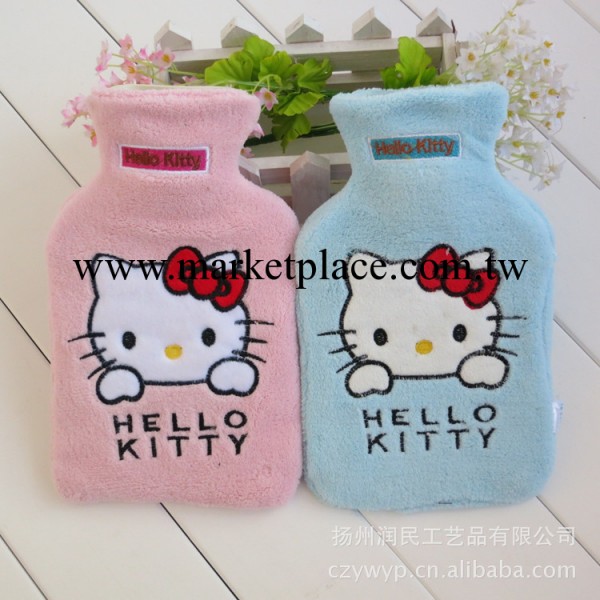 日單 可愛Hello Kitty KT貓沖水橡膠熱水袋 痛經暖水袋 1000毫升工廠,批發,進口,代購