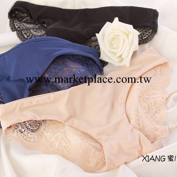 外貿原單維多利亞的秘密 無痕蕾絲低腰女內褲 性感透明女內褲工廠,批發,進口,代購