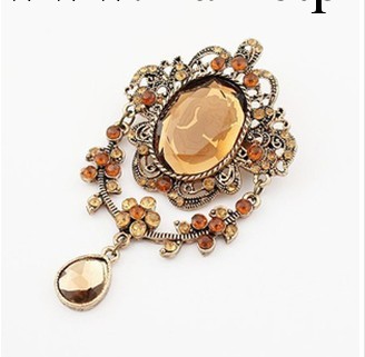 10203 歐美衣飾 衣飾批發 多切面寶石 維多利亞的秘密胸針 胸花工廠,批發,進口,代購