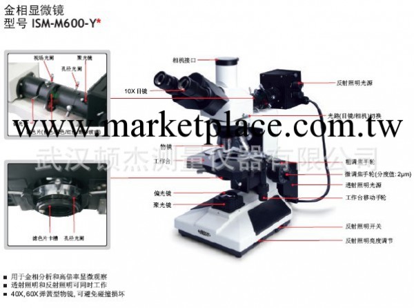 英示金相顯微鏡ISM-M600-Y工廠,批發,進口,代購