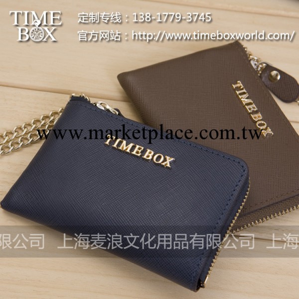 TIMEBOX 新款意大利頭層牛皮拉鏈鑰匙包 正品歐美大容量鎖匙錢夾工廠,批發,進口,代購