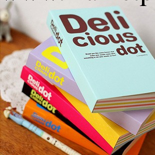 C247 得力加厚筆記本 彩色內頁 200頁Deli cious 記事本工廠,批發,進口,代購