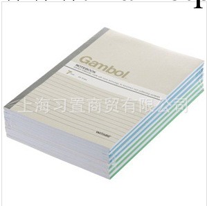 供應渡邊（Gambol） G5403 A5 無線裝訂筆記本（雜色） 12本/包工廠,批發,進口,代購