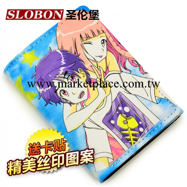 偷星九月天錢包 琉星 九月 三折按扣錢夾 卡通動漫 男女CQ04工廠,批發,進口,代購