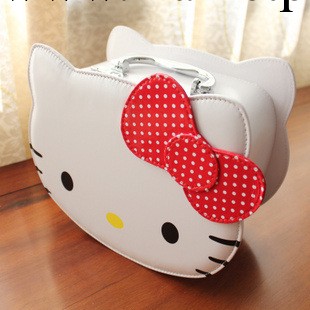 批發Hello Kitty化妝包 韓版手提便攜式化妝包 可愛貓頭型化妝箱工廠,批發,進口,代購