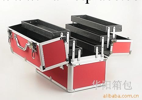 鋁箱，化妝箱，雙開型，帶托盤型，皮料箱，產品質優價廉工廠,批發,進口,代購