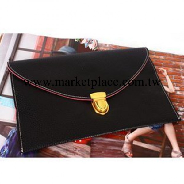 2012新款女包 糖果色復古鏈條信封手拿包手抓包斜跨單肩包包批發工廠,批發,進口,代購