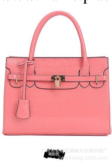 新款 時尚亮光潮包 鱷魚紋手提包 斜挎包 休閒手拿包廠傢供應工廠,批發,進口,代購