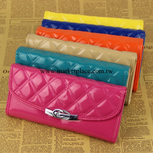 2013新款韓版女士錢包 手拿包 糖果色 流行工廠,批發,進口,代購