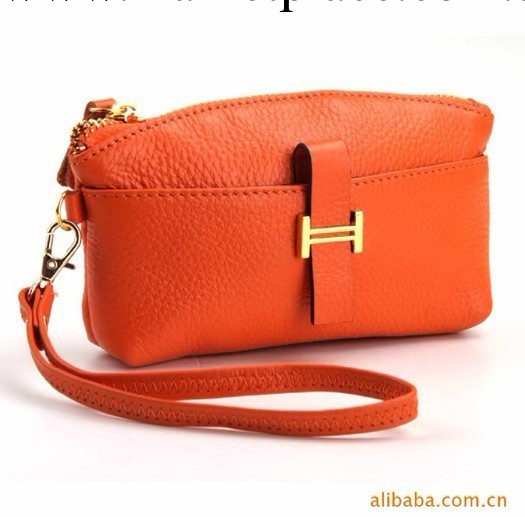 批發促銷韓版女士真皮錢包零錢包手機包手拿包 牛皮手包 10色批工廠,批發,進口,代購