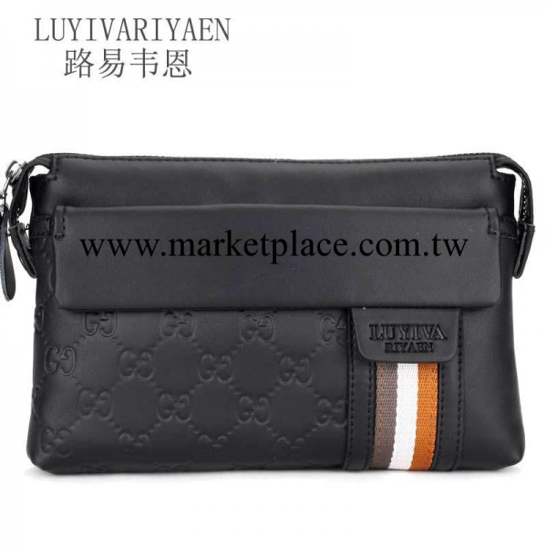 2013路易韋恩新手包韓版可愛二層牛皮 男士手拿包包手抓包正品工廠,批發,進口,代購