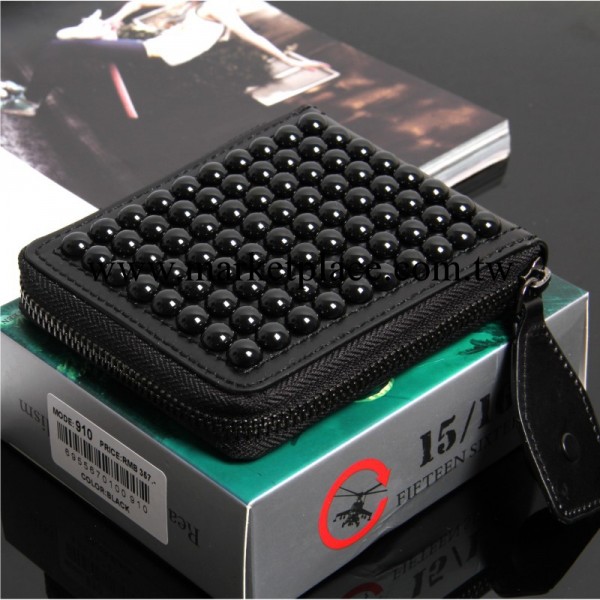 廣州錢包 廠傢 拉鏈手拿包實體皮夾 牛皮橫款錢包短款女批發910#工廠,批發,進口,代購