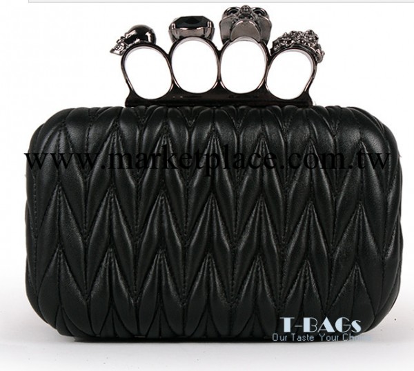 2013手包 春季新款韓版骷髏頭戒指包包歐美復古手拿包女包1312工廠,批發,進口,代購