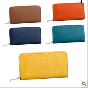 批發水波紋錢包 Zippy男女款手拿包原版皮 長款單拉鏈錢夾M60072工廠,批發,進口,代購