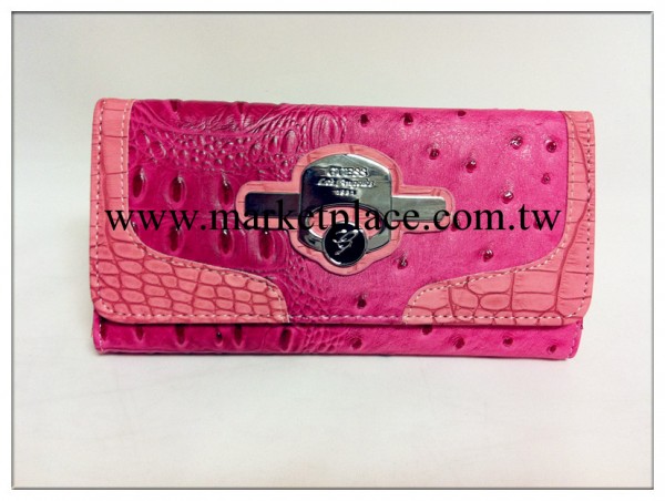 2013新款女士錢包 長款韓版錢包女包 鴕鳥紋時尚多卡位手拿包工廠,批發,進口,代購