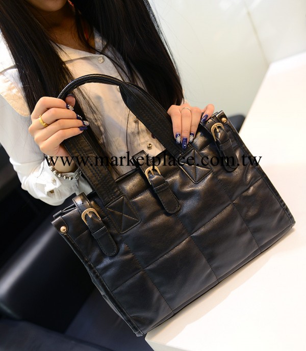 歐美休閒復古棋盤格單肩包斜挎包手提包女士包包0192工廠,批發,進口,代購