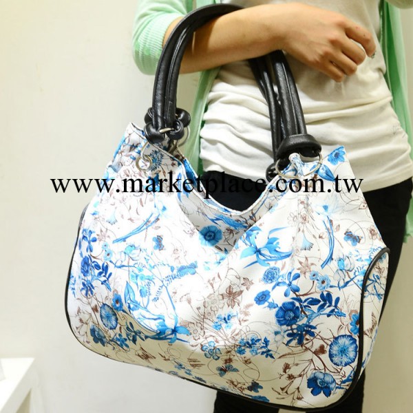 秋季新款 歐美大牌PU碎花單肩包 時尚手提包 街頭百搭休閒包女包工廠,批發,進口,代購