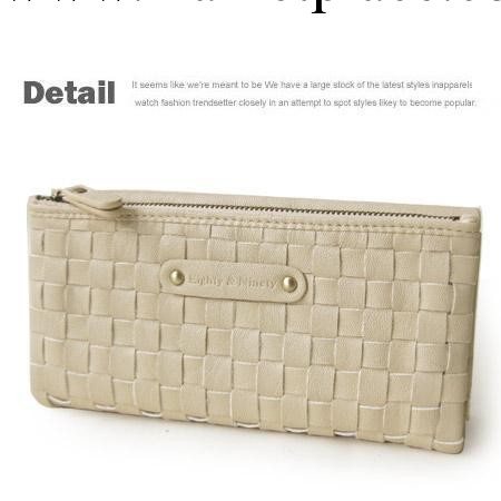 蘇金牧歌日系淑女唯美流行編織錢包錢包中長款錢包高貴氣質手拿包工廠,批發,進口,代購