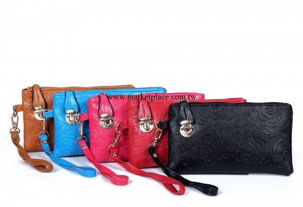 廠傢直銷玫瑰壓花手拿包女包工廠,批發,進口,代購