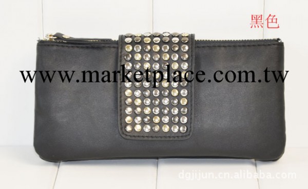 拉爾特姆韓版2011新款大牌鉚釘女式手拿包 女包 錢包 卡包工廠,批發,進口,代購
