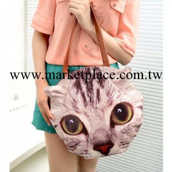 新款包包韓版女包個性潮流大懶貓單肩包時尚PU卡通手提包包批發工廠,批發,進口,代購