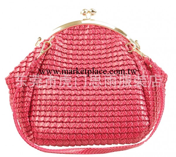 2013冬季新款歐美時尚復古大包包 PU皮單肩手提斜跨蛙口包批發工廠,批發,進口,代購