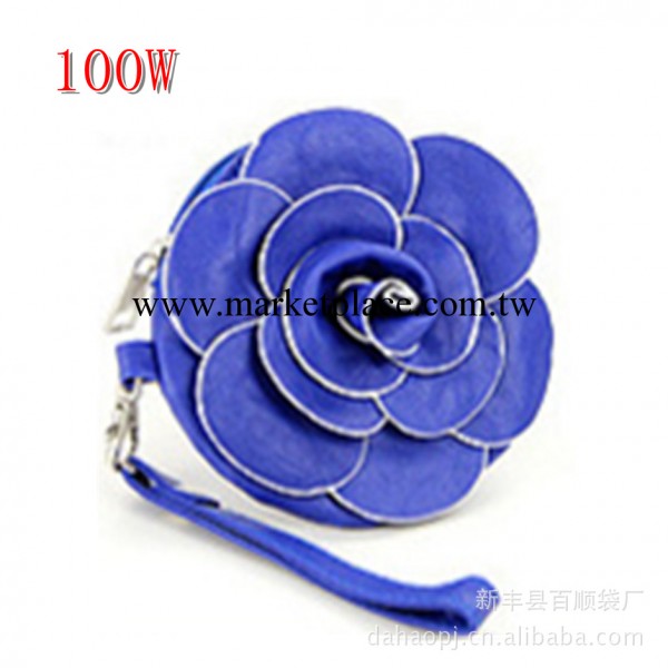 新穎小款玫瑰花手拿包 鑰匙零錢收納包100W工廠,批發,進口,代購