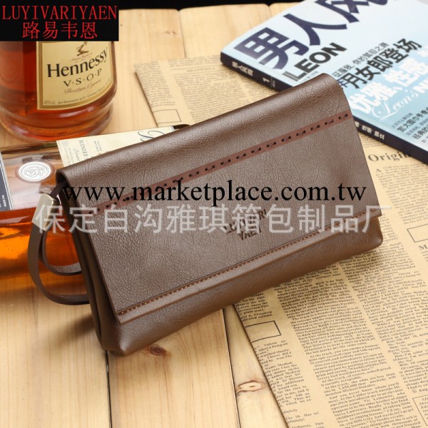 供應火爆拉鏈牛皮手包 男士真皮手拿包 休閒中長款錢包 A3428工廠,批發,進口,代購