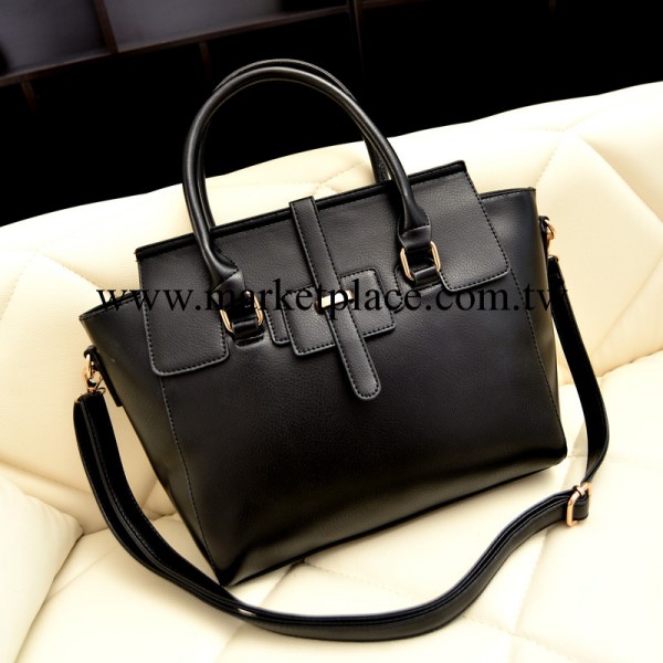 2013秋冬新款韓版時尚女式包包純色休閒百搭手提包單肩包女包批發工廠,批發,進口,代購