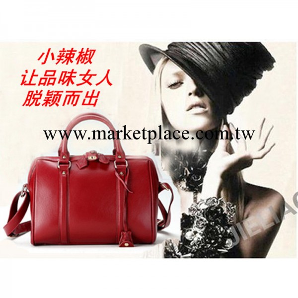 包包包郵 新款2013女士手提包 小辣椒波士頓包真皮女包牛皮正品工廠,批發,進口,代購
