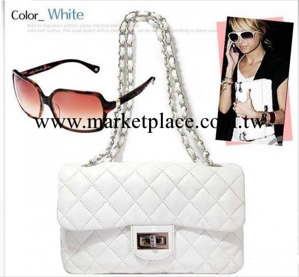 廠傢直銷批發韓版女包菱格鏈條包手提單肩斜跨包F016工廠,批發,進口,代購