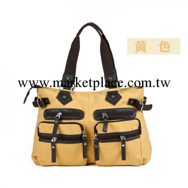 2013秋季新款單肩包手提包韓版時尚簡約帆佈特價包包可定做圖案工廠,批發,進口,代購