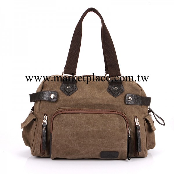 滿江紅帆佈包手提旅行包男女休閒包 韓版斜跨單肩包出差學生挎包工廠,批發,進口,代購