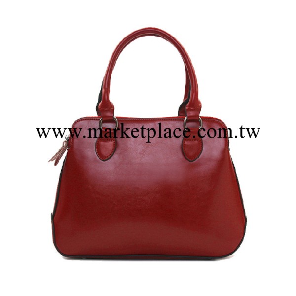 廣州學院韓版新款優雅牛皮手提包歐美大牌ol單肩斜跨真皮女包批發工廠,批發,進口,代購