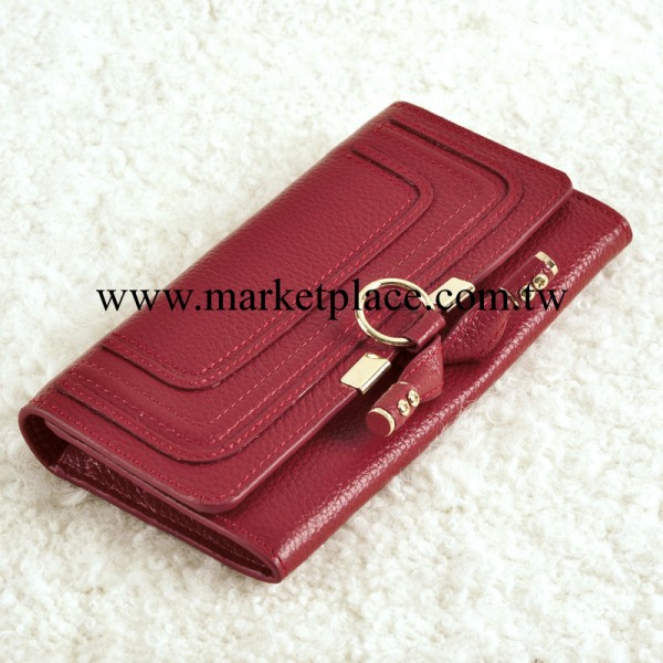 2013春季新款 韓版真皮錢包錢夾 女士中長款牛皮錢包 女款手拿包工廠,批發,進口,代購