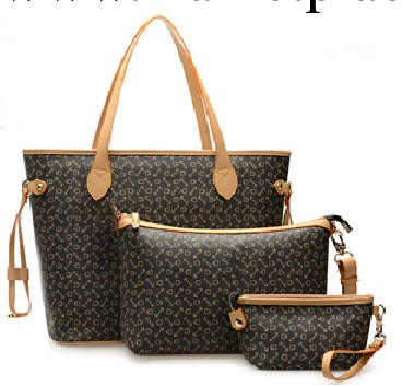 七公主新款女士手提單肩包包 歐美潮包品牌女包秋季三件套子母包工廠,批發,進口,代購