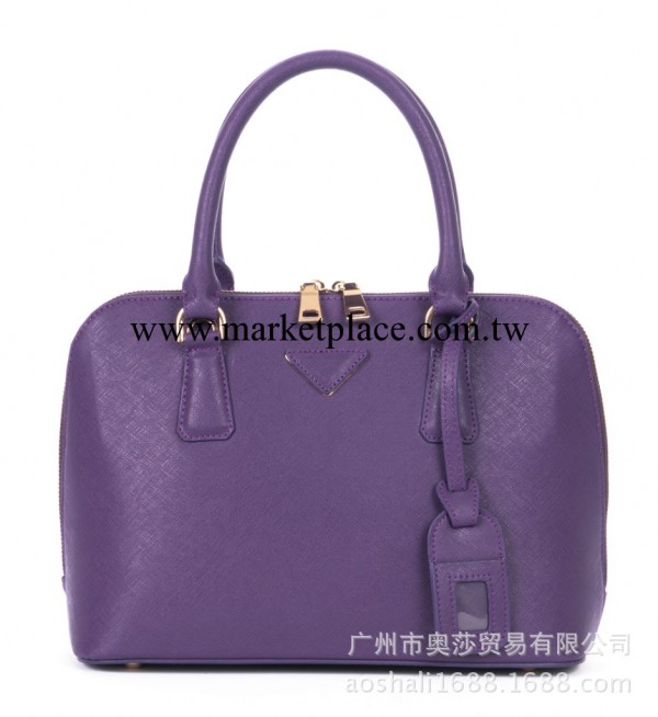 2013超值歐美新款十字紋原版牛皮貝殼包手提斜挎真皮女包包潮中號工廠,批發,進口,代購
