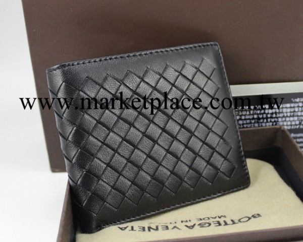 羊皮手工編制 2折短款編織男士橫款錢包 批發零售多色工廠,批發,進口,代購