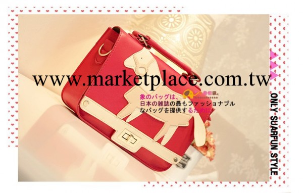2013小象包袋，時尚卡通小馬包手提單肩女包斜跨女包工廠,批發,進口,代購