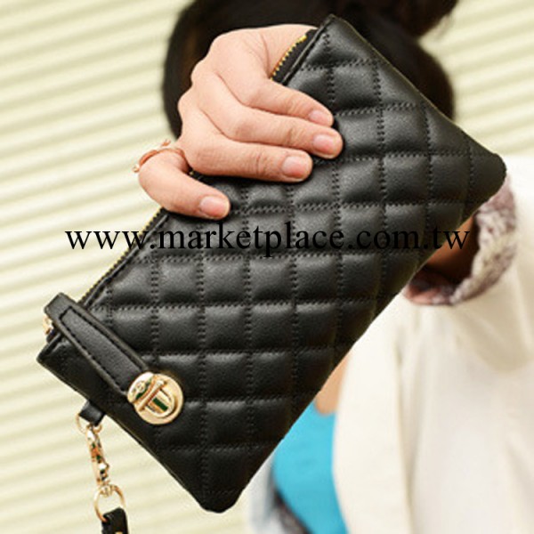 新品 2013新款女包潮 菱格糖果手包手拿包小包包撞色女士包包工廠,批發,進口,代購