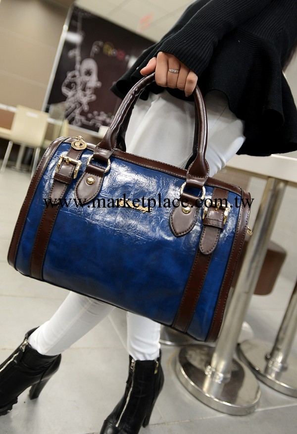 美約包包2013新款潮女包歐美時尚壓花機車石頭紋單肩包手提斜跨包工廠,批發,進口,代購