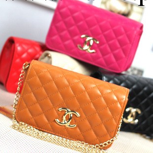 2013新款韓版香兒鏈條包包迷你款小包單肩斜挎包菱格鏈條雙C包包工廠,批發,進口,代購