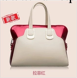 2013明星陳喬恩同款撞色單肩斜跨手提女式定型包 廠傢批發定做工廠,批發,進口,代購