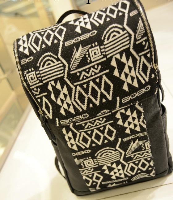 幾何針織包電腦包韓國雙肩包多功能手提包學生包休閒包 筆記本包工廠,批發,進口,代購