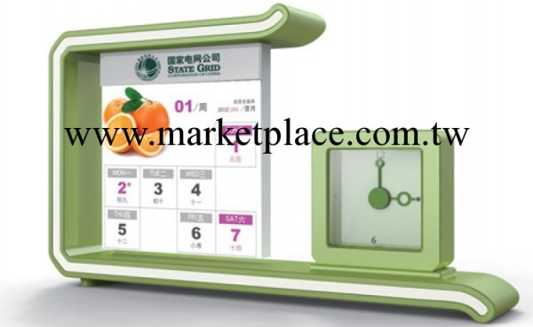 2013年多彩生活廣告臺歷　水果時鐘臺歷月歷 創意禮品周歷工廠,批發,進口,代購